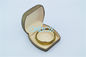 ROHS Luxury Jewellery Packaging Boxes High End Gold Color PU For Women Bangle